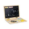 Tablica edukacyjna magnetyczna laptop litery cyfry ECOTOYS-1268482