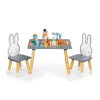 Stół stolik + 2 krzesła meble dla dzieci zestaw ECOTOYS-1268669