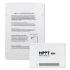 Qoltec Solarny regulator ładowania MPPT z czujnikiem temperatury 40A |12V / 24V | LCD | 2 x USB | Bluetooth | APP | GEL