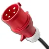Qoltec Mobilna ładowarka do samochodu elektrycznego EV i hybryd z regulacją 2w1 Typ2 | 7kW | 230V | CEE 32A | Wi-fi| L