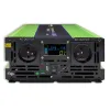 Qoltec Przetwornica napięcia Monolith | ładowanie baterii | UPS | 2500W | 5000W |12V na 230V |Czysty Sinus | LCD-12646