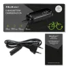 Qoltec Szybka Ładowarka do roweru skutera elektrycznego 36V | 42V | 2A | 5.5*2.1 | wodoodporna +kabel zasilający-12661