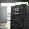 Qoltec Zasilacz awaryjny UPS | 3kVA | 3000W | Power Factor 1.0 | LCD | EPO | USB | On-line-1265510