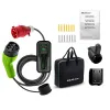 Qoltec Mobilna ładowarka do samochodu elektrycznego EV i hybryd z regulacją 2w1 Typ2 | 7kW | 230V | CEE 32A | LCD | Pr