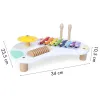Stolik  z instrumentami stół muzyczny cymbałki +18m ECOTOYS-1268752