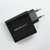 Qoltec Ładowarka Super Quick PD |  1xUSB-C | 65W | 5-20V | 3-3.25A | Laptop | Smartfon | Czarna-1265070
