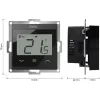 ENGO Controls E55-B - Internetowy, podtynkowy regulator temperatury do ramki 55x55, Wi-F-1261762