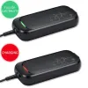 Qoltec Szybka Ładowarka do roweru skutera elektrycznego 36V | 42V | 2A | 5.5*2.1 | wodoodporna +kabel zasilający-12661