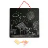 Tablica edukacyjna 3w1 magnetyczna kredowa literki ECOTOYS-1268100