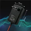 Qoltec Automatyczna ładowarka do akumulatora AGM GEL STD 6V/12V| 2A | Prostownik z funkcją naprawy i wyświetlaczem LE
