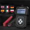 Qoltec Cyfrowy tester akumulatora z LCD | Polskie Menu | 12V | AGM | GEL | STD | 30-220AH-1266265