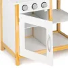 Drewniana kuchnia dla dzieci z piekarnikiem + akcesoria ECOTOYS-1267952