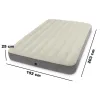 Materac welurowy do spania dwuosobowy dmuchany 203x152 cm INTEX 64103-1266960