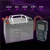 Qoltec Cyfrowy tester akumulatora z wyświetlaczem LCD | 12V | 24V | 3Ah-250Ah-1265685
