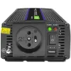 Qoltec Przetwornica napięcia Monolith 1200 MS Wave | 12V na 230V | 600/1200W | USB-1264958