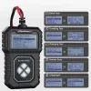 Qoltec Cyfrowy tester akumulatora z LCD | Polskie Menu | 12V | AGM | GEL | STD | 30-220AH-1266263