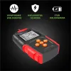 Qoltec Cyfrowy tester akumulatora z wyświetlaczem LCD | 12V | 24V | 3Ah-200Ah-1265298