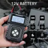 Qoltec Cyfrowy tester akumulatora z LCD | Polskie Menu | 12V | AGM | GEL | STD | 30-220AH-1266260