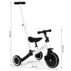 Rower trójkołowy biegowy 2w1 rączka do prowadzenia ECOTOYS-1268842