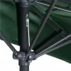 Parasol ogrodowy pół-parasol ścienny na taras 2,7 m zielony MultiGarden-1269897