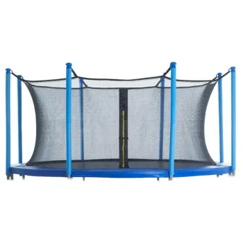 Wewnętrzna siatka ochronna na trampolinę 10 ft 8 słupków 305 cm