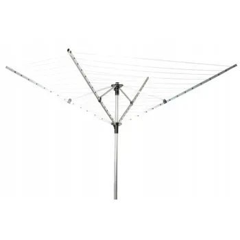 Suszarka ogrodowa na pranie 60 m powierzchni suszenia świder do montażu + pokrowiec gratis ModernHome-1267338