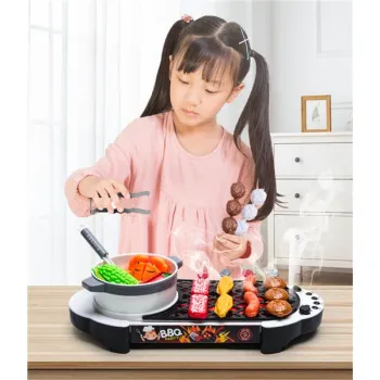 Mini kuchnia grill akcesoria do kuchni dla dzieci-1267998
