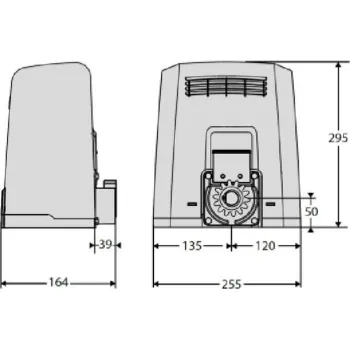 Zestaw BFT DEIMOS BT B600 KIT EE do 600kg bram przesuwnych-1262680