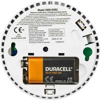 Czujnik dymu KIDDE 2030-DSR3-1263549