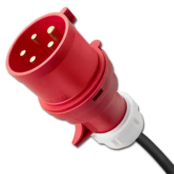 Qoltec Mobilna ładowarka do samochodu elektrycznego EV i hybryd z regulacją 2w1 Typ2 | 7kW | 230V | CEE 32A | LCD | Pr