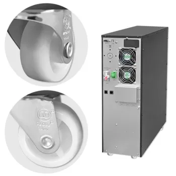 Qoltec Zasilacz awaryjny UPS | 10kVA | 10000W | Power Factor 1.0 | LCD | EPO | USB | On-line-1265540