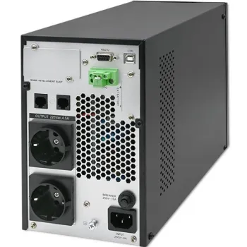 Qoltec Zasilacz awaryjny UPS | 1kVA | 1000W | Power Factor 1.0 | LCD | EPO | USB | On-line-1265475