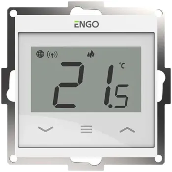 ENGO Controls E55-W - Internetowy, podtynkowy regulator temperatury do ramki 55x55, Wi-F-1261765