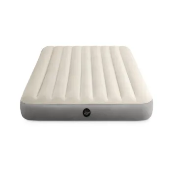 Materac welurowy do spania dwuosobowy dmuchany 203x152 cm INTEX 64103-1266957