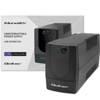 Qoltec Zasilacz awaryjny UPS Line Interactive | Monolith | 850VA | 480W-1264757