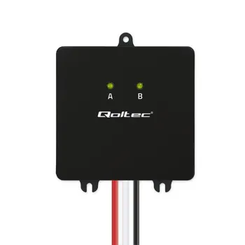 Qoltec Balanser napięcia 24V do akumulatorów 2 x 12V | 5A | LiFePO4 AGM GEL