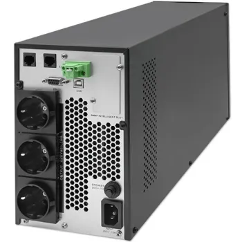 Qoltec Zasilacz awaryjny UPS | 2kVA | 2000W | Power Factor 1.0 | LCD | EPO | USB | On-line-1265489