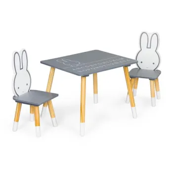 Stół stolik + 2 krzesła meble dla dzieci zestaw ECOTOYS-1268667