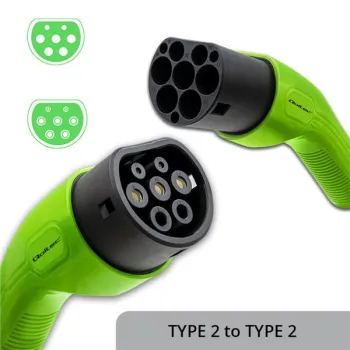 Qoltec Kabel EV Typ 2 do ładowania samochodu | 230V | 7kW | 32A | 5m-1265182