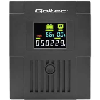 Qoltec Zasilacz awaryjny UPS Line Interactive | Monolith | 1500VA | 900W | LCD | USB | RJ45-1264747