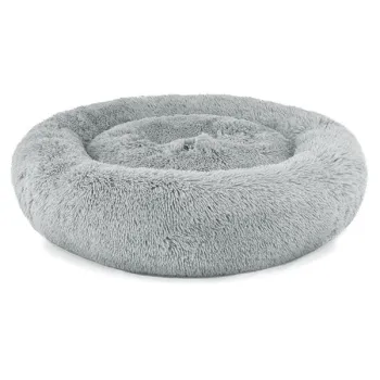 Legowisko pluszowe uniwersalne dla Psa Kota 80cm - jasnoszare-1269435