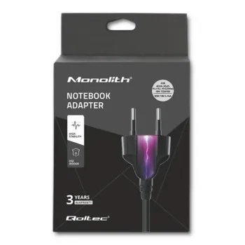 Qoltec Zasilacz do laptopa 90W | 19V | 4.74A | 5.5*2.5 | +kabel zasilający-1264214