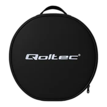 Qoltec Mobilna ładowarka do samochodu elektrycznego EV i hybryd z regulacją 2w1 Typ2 | 11kW | 400V | CEE 32A | Wi-fi |