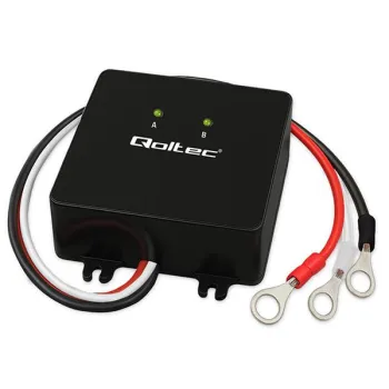 Qoltec Balanser napięcia 24V do akumulatorów 2 x 12V | 5A | LiFePO4 AGM GEL  -1266308