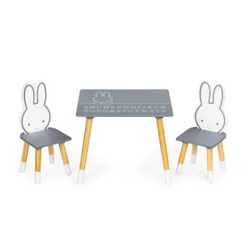 Stół stolik + 2 krzesła meble dla dzieci zestaw ECOTOYS