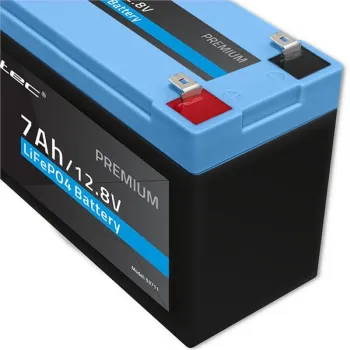 Qoltec Akumulator LiFePO4 Litowo-Żelazowo-Fosforanowy | 12.8V | 7Ah | 89.6Wh | BMS-1265752