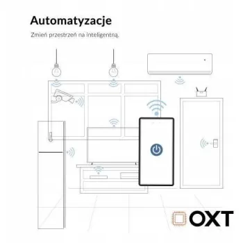 Moduł OXT przekaźnik 1 obwód pomiar 16A WIFI TUYA T220P-1260644