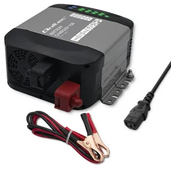 Qoltec Inteligentna ładowarka Monolith do akumulatorów LiFePO4 AGM GEL SLA | 10A | 12V-1264898