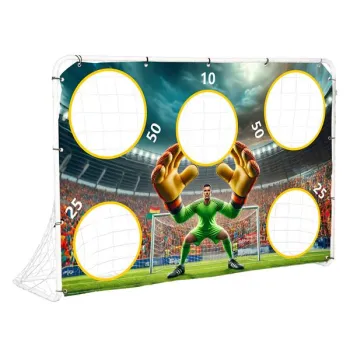 Bramka piłkarska treningowa + mata celnościowa 180x122 cm MultiGarden