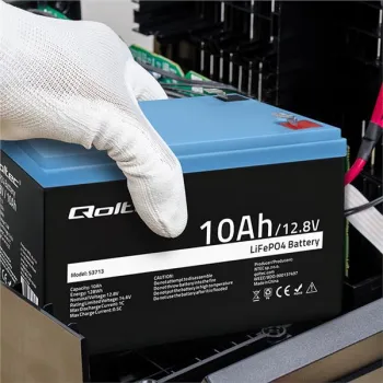 Qoltec Akumulator LiFePO4 Litowo-Żelazowo-Fosforanowy | 12.8V | 10Ah | 128Wh | BMS -1266451